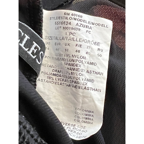 Miraclesuit Illusionist Azura Underwire One-Piece Swimsuit Size US/14 - Picture 5 of 7